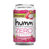 Humm Probiotic Kombucha Zero Sugar Dragon Fruit - No Refrigeration Needed, Keto-Friendly, Organic, Vegan, Gluten-Free - 12Oz Can