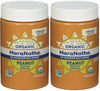 Maranatha Organic No-Stir Creamy Peanut Butter Spread, No Sugar or Salt Added, 16 Ounce (Pack of 2)
