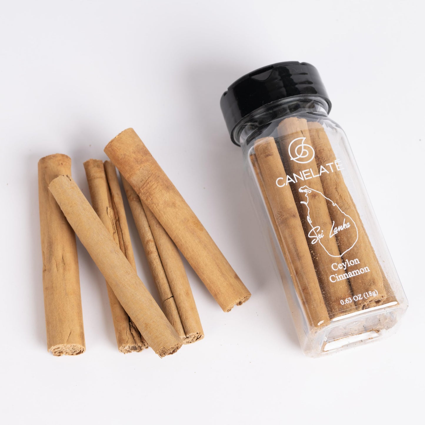 Canelat   Organic Ceylon Cinnamon Sticks18G (0.63Oz) - Packed At The Source, 100% Pure, Finest C5 Grade Cinnamon Sticks From Sma