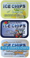 Ice Chips Xylitol Candy 6 Tins (Fruity Pack); Low Carb, Gluten Free - Includes Ice Chips Band As Shown