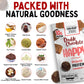 Savage Snacks Happy Double Chocolate Whole Food Prebiotic 10G Protein Balls & Bites - Convenient On-The-Go Tasty Protein Snacks - High-Protein, Gluten-Free, Grain-Free & Flavored By Nature