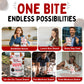 Savage Snacks Happy Double Chocolate Whole Food Prebiotic 10G Protein Balls & Bites - Convenient On-The-Go Tasty Protein Snacks - High-Protein, Gluten-Free, Grain-Free & Flavored By Nature