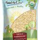 Food to Live Organic Blanched Slivered Almonds, 7 Pounds - Non-GMO, Raw, Unpasteurized, Unsalted, Vegan, Keto, Paleo, Kosher, Bu