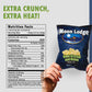Moon Lodge Chips Variety Pack - 21 Bold Flavored Potato Chips - Hot Barbeque, Stuffed Jalapeo, Sour Cream & Onion - Kosher & Hal