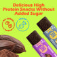Ceres Gourmet Protein Bars - Vegan, Gluten-Free, High Protein, Low Sugar, 12-Pack, Banana-Peanut & Cocoa-Peanut Flavors