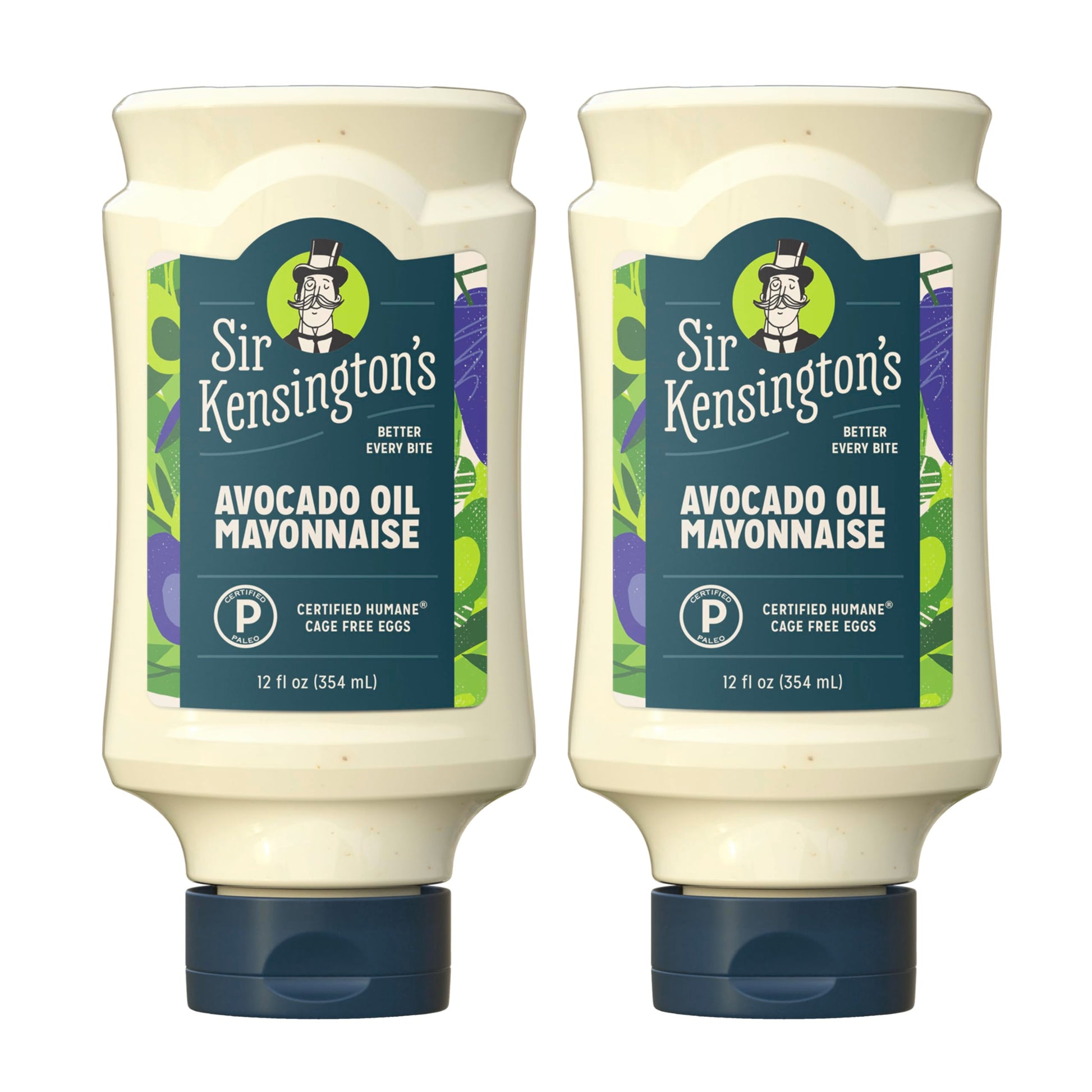Sir Kensington s Mayonnaise 2 Count Avocado Oil Mayo Keto Diet & Paleo Diet Certified Gluten Free & Non-GMO Project Verified Co