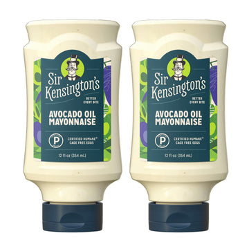 Sir Kensington s Mayonnaise 2 Count Avocado Oil Mayo Keto Diet & Paleo Diet Certified Gluten Free & Non-GMO Project Verified Co