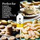 Dolce Foglia Banana Flavoring Oil - 2 Oz. - Ideal for Candy Making, Baking, Ice Cream, and Lip Balm