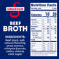 Swanson 100% Natural, Gluten-Free Beef Broth, 14.5 Oz Can (Pack of 24)