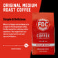 Fire Department Coffee Original Medium Roast Whole Bean - 5 LB Bulk - Veteran Owned
