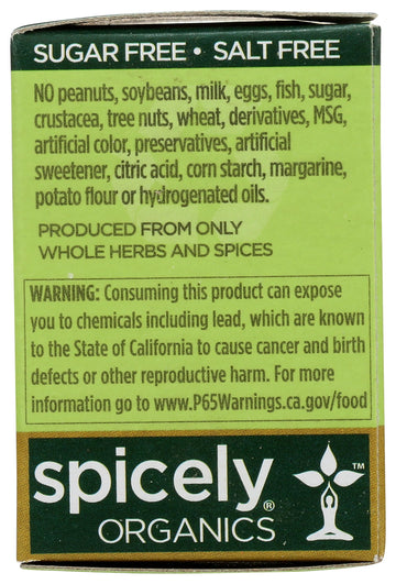 Spicely Organic Cayenne Pepper Powder (0.45 OZ ecoBox)
