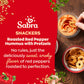 Sabra Snackers Roasted Red Pepper Hummus with Pretzels, Individual Hummus Cup for On the Go Snacks, 4.56 Oz