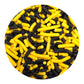 NCS Black and Yellow Edible Jimmies Sprinkles, 8 ounces
