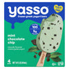 Yasso Mint Chocolate Frozen Greek Yogurt Bar, 4pk, 3.5 Fl Oz each