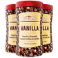Elite Instant Coffee Vanilla Flavored Drink Mix 7Oz (3 Pack) Gluten Free, Resealable Tin Bottle