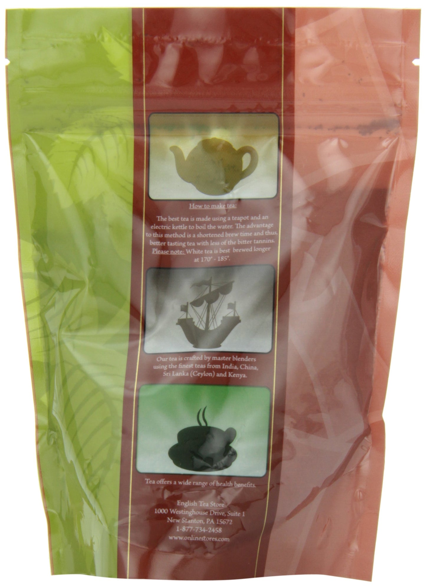 English Tea Store Loose Leaf Darjeeling Tea Pouches, 4 Ounce