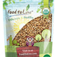 Food to Live Organic Roasted and Salted Sunflower Seeds, 8 Ounces Non-GMO Kernels, Vegan, Kosher, Bulk, Hulled, High in Protein 