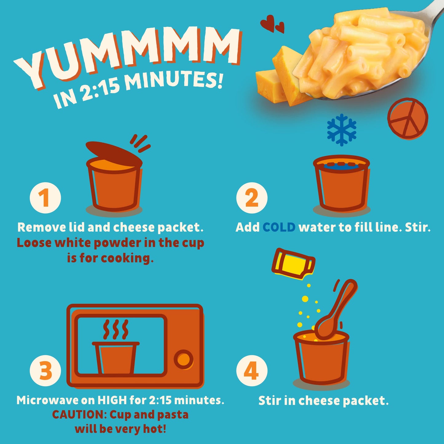 Annie’S Macaroni & Cheese, Rice Pasta & Cheddar Gluten Free Mac And Cheese, Microwave Cups, 2 Cups, 2.01 Oz Each
