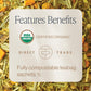 Rishi Tea Turmeric Ginger Herbal Tea Sachets, Caffeine Free, 15 Count (Pack of 6), Ayurvedic Digestive Blend