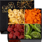 Dried Fruit Gift Basket - 4 Variety Box - Healthy Gourmet Dried Fruit Gift Tray - Birthday Gourmet Gift - House Warming Food Gif