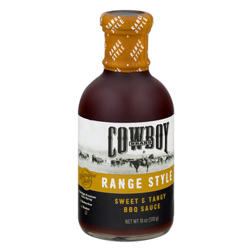 Duraflame 83601 Cowboy Range Style Bbq Sauce, 18 Oz, No Color
