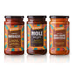 Ya Oaxaca Marinade Variety Pack - Barbacoa, Honey Orange Chintestle & Mole Negro - 12oz (Pack of 3) - Non-GMO, Gluten Free