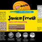 Dizzy Pig Jamaican Firewalk Spicy Jerk Seasoning Rub (8Oz Shaker) - Seasons 30+Lbs Of Food - Hand Made In The Usa - Msg Free, Gl
