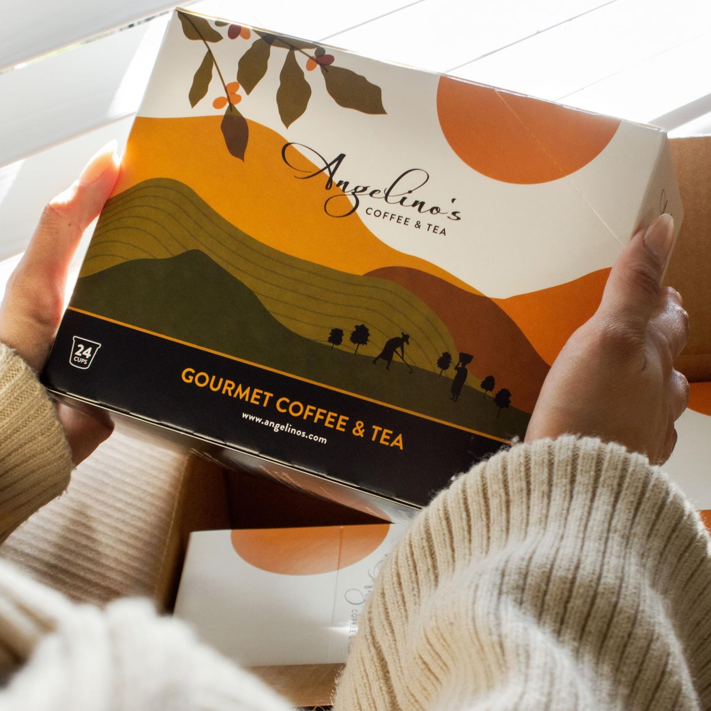 Angelinos Coffee Donut Shop K-Cup Pods, 96 Count Compatible with Keurig 2.0