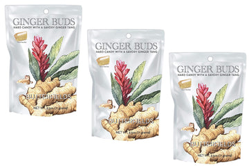 Butterfields Candy - Gourmet, Old-Fashioned GINGER Buds Hard Candy | Gluten Free | Made with 100% Real, Pure Cane Sugar | Handcr