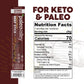 Paleovalley 100% Grass Fed Summer Sausage Beef Sticks - Delicious Gluten Free Beef Snack - High Protein Keto Friendly