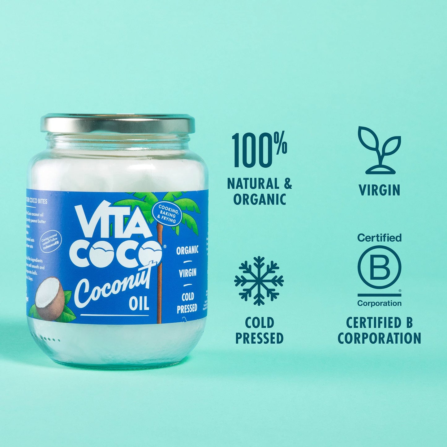 Vita Coco Organic Extra Virgin Coconut Oil 750Ml