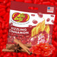 Needzo Sizzling Cinnamon Jelly Beans, Hot & Spicy Chewy Candy, 3.5 Ounces, Pack of 3, Red