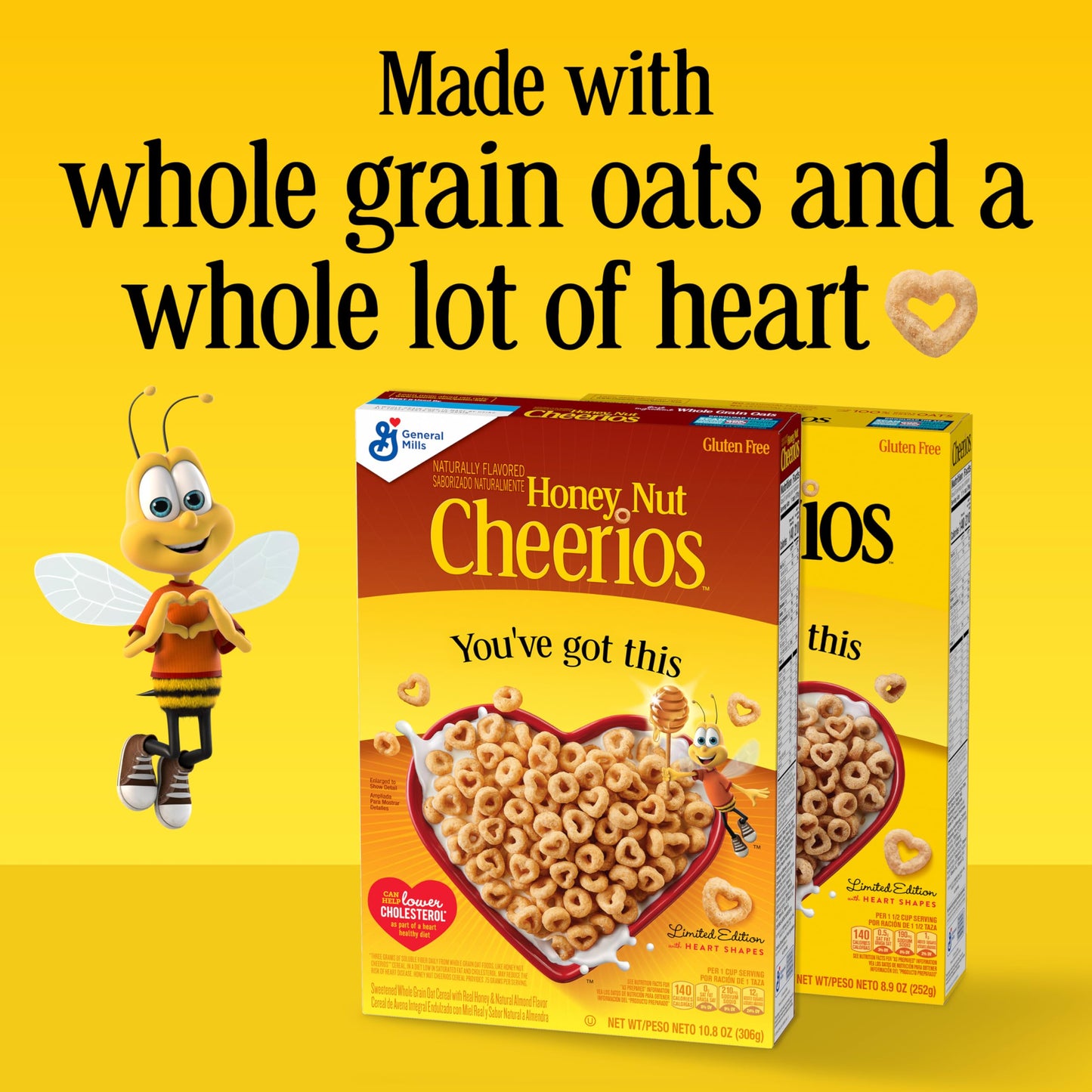 Cheerios Protein Cereal, Cookies and Crme, 8g Protein, Family Size, 15 oz