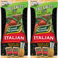 Good Seasons Salad Dressing Kit with 2 Cruets & 4 Italian Dressing Mixes, 0.7 Ounce Each, Pack of 4