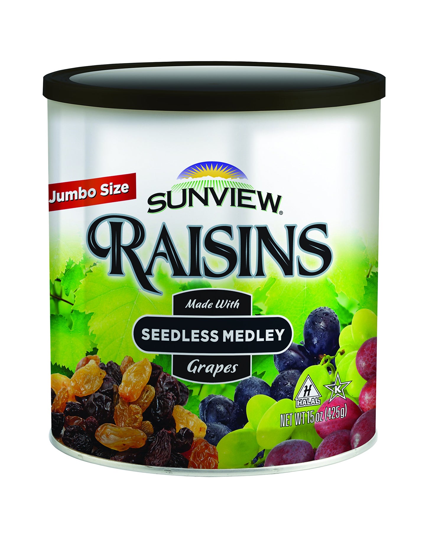 Jumbo Seedless Medley Raisins - 3 15Oz. Canisters