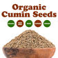Food To Live Organic Cumin Seeds, 2 Pounds - 100% Natural, Non-Gmo, Aromatic Seasoning, Perfect For Spices, Baking And Pickling,