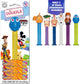 DOUzzle Kosher Pez Candy & Disney Pixar Dispenser + 3 Assorted Fruit Refills (Pack of 1) Gluten Free, Kosher Parve, USA Made