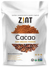 Zint Organic Cacao Powder (8 oz): Paleo-Certified, Organic, Non GMO, Anti Aging Antioxidant Superfood, Gluten Free Cocoa Cacao B