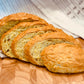 Molibake Corn Bread Mix - All-Natural Baking Mix for Bread Machine & Oven - 15 oz - Easy-to-Use with Corn Flakes & Sunflower Seeds