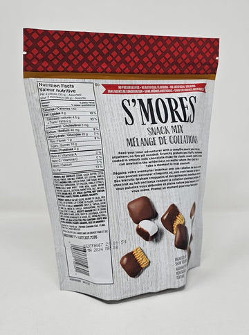 Fannie May Smores Snack Mix Bag, Crunchy Grahams And Fluffy Marshmallows Coated In Milk Chocolate - 510G