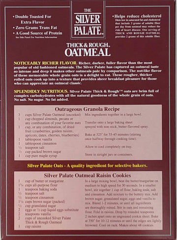 The Silver Palate Oatmeal, Thick & Rough, 14-Ounce Box (Pack of 4)