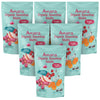 Amara Smoothie Melts - Carrot Raspberry - Baby Snacks Made With Fruits And Vegetables - Healthy Toddler Snacks For Your Kids Lun