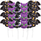 Sweetzo Halloween Lollipops, Cat, Bat, Witch Hat, 24 Count, Individually Wrapped, 15.7 x 7.8 x 17.6 cm