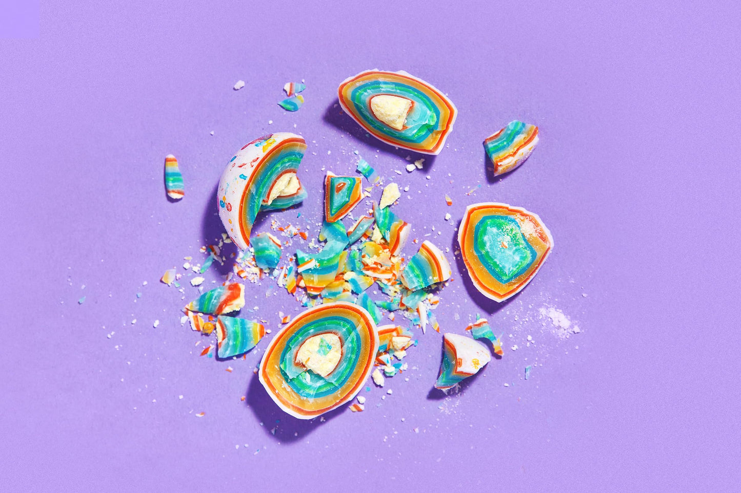 Nutic Giant Jawbreaker Candy - Jumbo 3 3/8" Multicolor Sucker, 1 lb Pack - Perfect Holiday Gift
