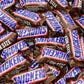 SNICKERS FUN SIZE Chocolate Candy Bars 1 lb - Anti Melt Pack, Individually Wrapped (26 Pieces), Bulk Resealable Bag, Convenient 