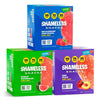 Shameless Snacks Fan Favorites Bundle Healthy Low Carb Keto Gummies Red Raspberry, Watermelon and Sour Peach