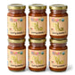 Red Thai Curry Paste ORGANIC. VEGAN. DAIRY FREE. SUGAR FREE. KETO FRIENDLY. MADE IN THAILAND. Case of 6 x 4.23 oz Glass Jars