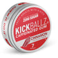 KickBallz Cinnamon Caffeinated Energy Gum, Sugar-Free, 110mg Caffeine per Piece, 21 Count, Red