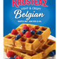 Krusteaz Belgian Waffle Mix - Light & Crispy, No Artificial Flavors, 28 OZ (Pack of 2)