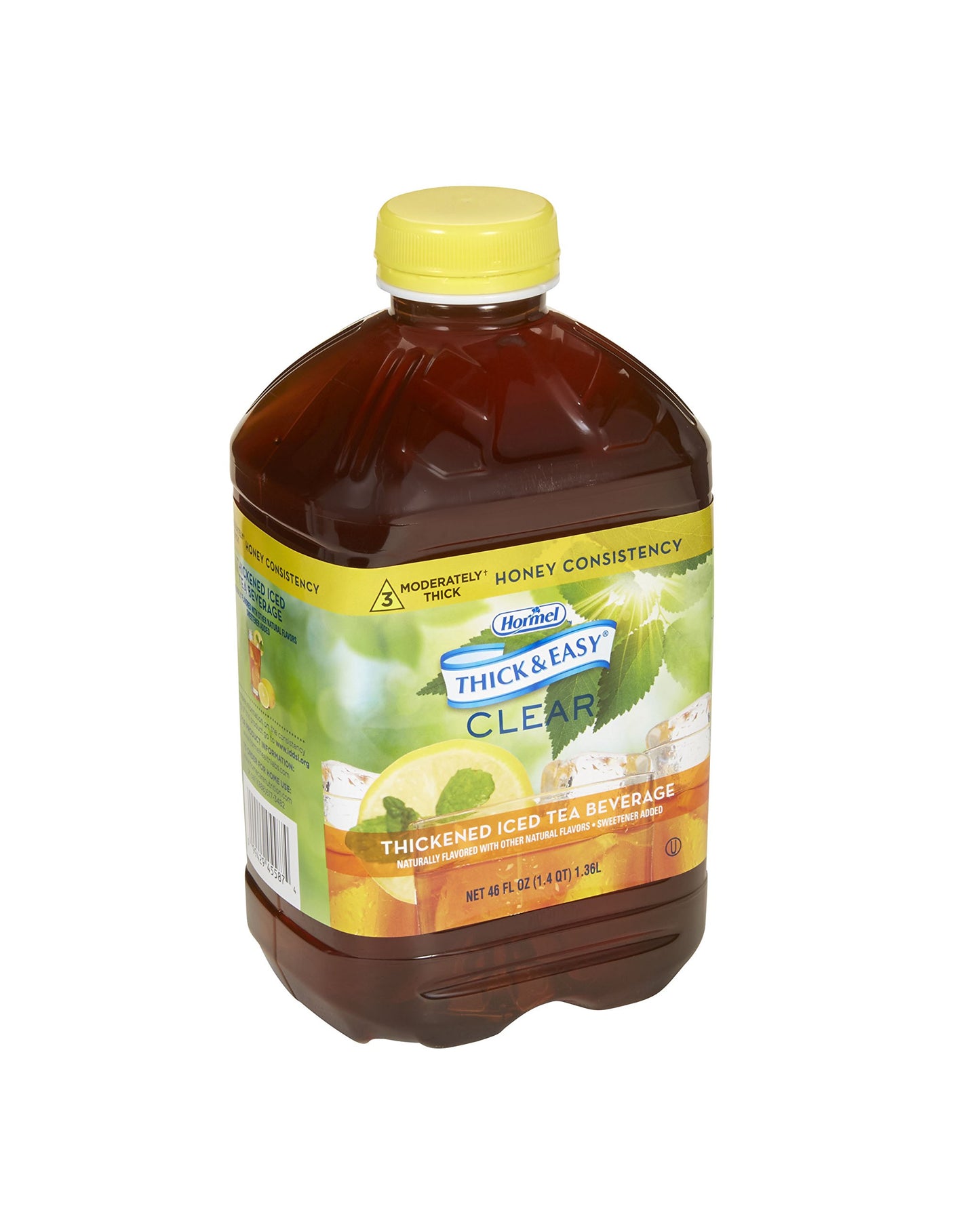 Thick & Easy Clear Thickened Iced Tea, Honey Consistency, 46 Ounce (Pack Of 6)
